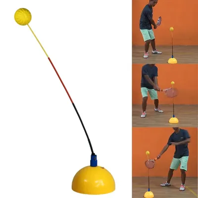 Portable Tennis Trainer Equipment Rebound Practice Training Tool Professional Rebounder Swing Ball Machine Tenis