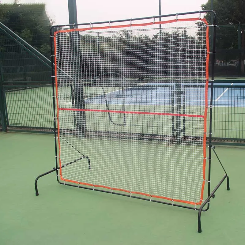Portable Tennis Training Rebound Net Bounce Net Single Practice Can Move the Practice Wall Tee Practice Device Tactical