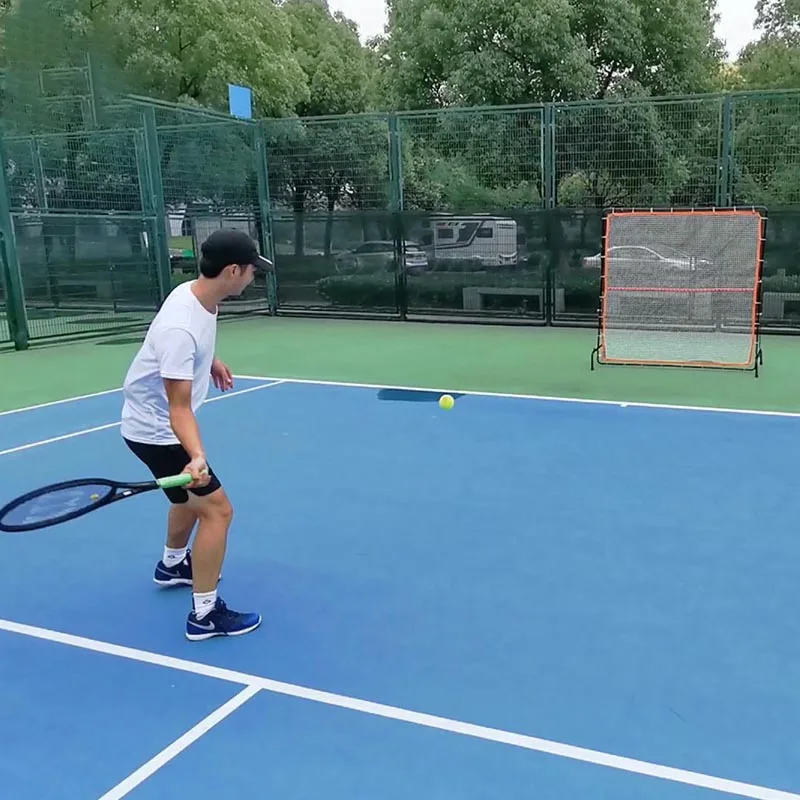 Portable Tennis Training Rebound Net Bounce Net Single Practice Can Move the Practice Wall Tee Practice Device Tactical Portable Tennis Training Rebound Net Bounce Net Single Practice Can Move the Practice Wall Tee Practice Device Tactical