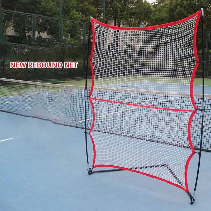 Portable Tennis Training Rebound Net Bounce Net Single Practice Can Move the Practice Wall Tee Practice Device Tactical Portable Tennis Training Rebound Net Bounce Net Single Practice Can Move the Practice Wall Tee Practice Device Tactical