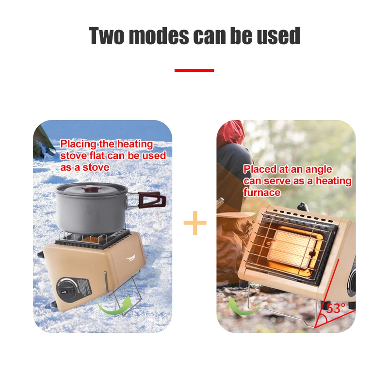 Portable Tent Heater 1500W Outdoor Space Butane Heater with Control Valve Infrared Ray Patio Heater for Camping Winter Portable Tent Heater 1500W Outdoor Space Butane Heater with Control Valve Infrared Ray Patio Heater for Camping Winter