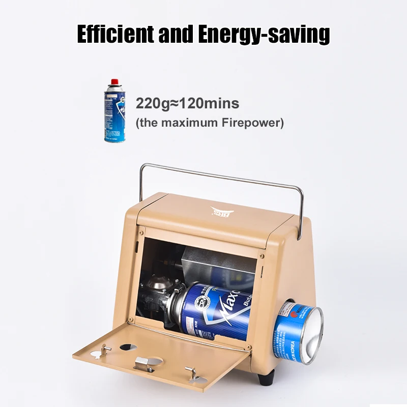 Portable Tent Heater 1500W Outdoor Space Butane Heater with Control Valve Infrared Ray Patio Heater for Camping Winter Portable Tent Heater 1500W Outdoor Space Butane Heater with Control Valve Infrared Ray Patio Heater for Camping Winter