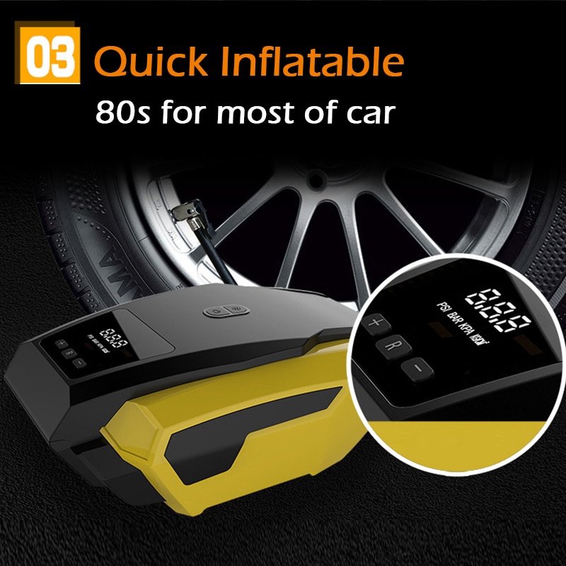 Portable Tire Inflator Air Compressor Portable Tire Inflator Air Compressor
