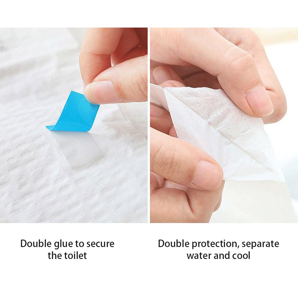 Portable Toilet Seat Covers (50 Pcs)