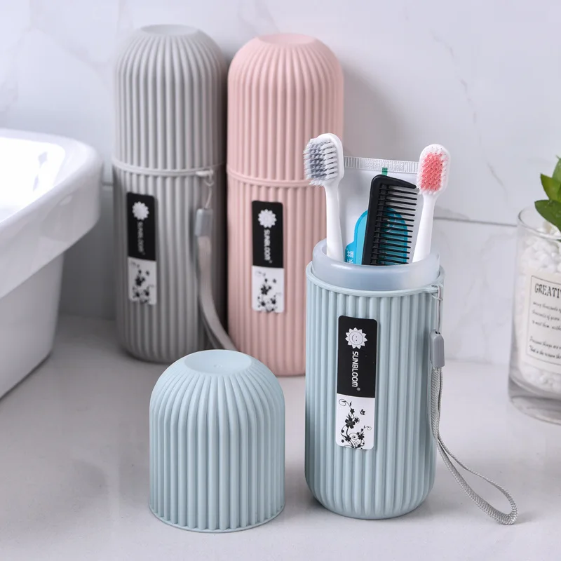 Portable Toothbrush Toothpaste Holder Toothbrush Case Farewell Hotel Disposable Toothbrush-paste Travel Camping Outdoor