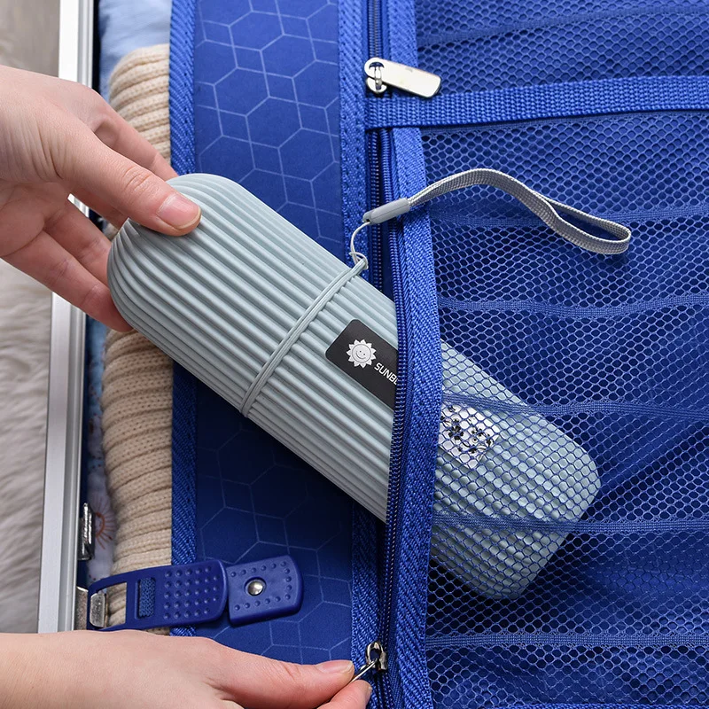 Portable Toothbrush Toothpaste Holder Toothbrush Case Farewell Hotel Disposable Toothbrush-paste Travel Camping Outdoor