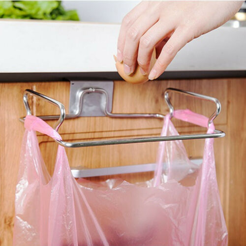 Portable Trash Bag Holder Hanging Rack