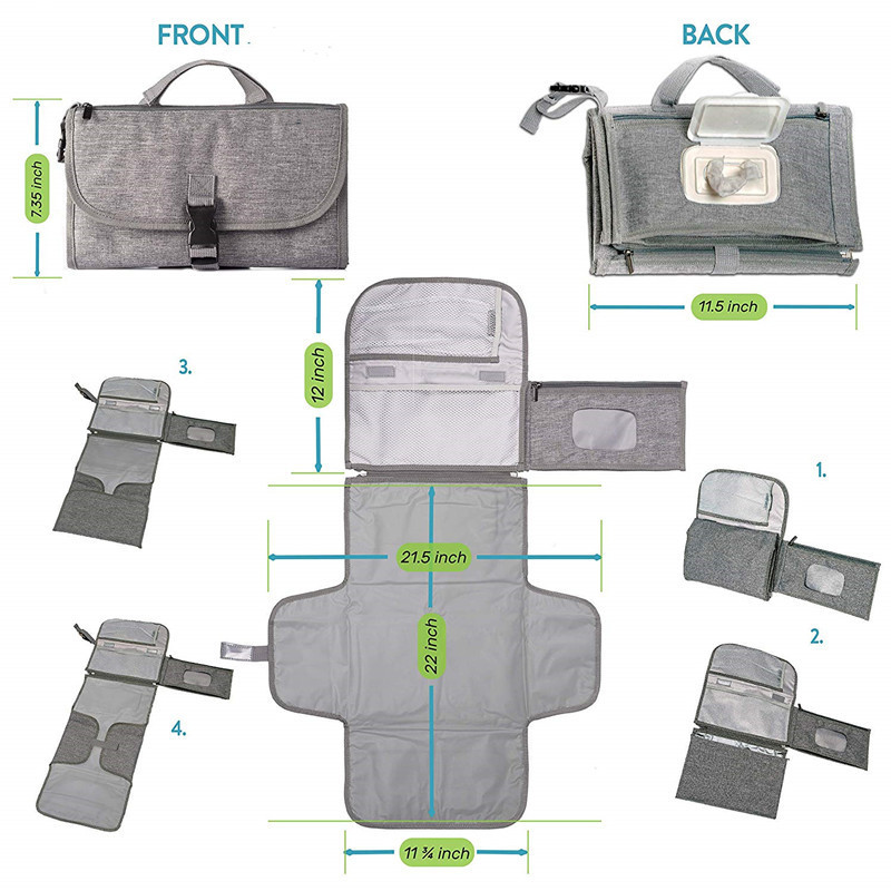 Portable Travel Nappy Changing Mat Portable Travel Nappy Changing Mat