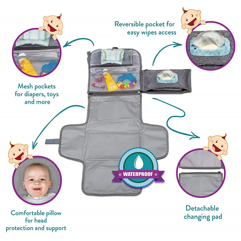 Portable Travel Nappy Changing Mat Portable Travel Nappy Changing Mat
