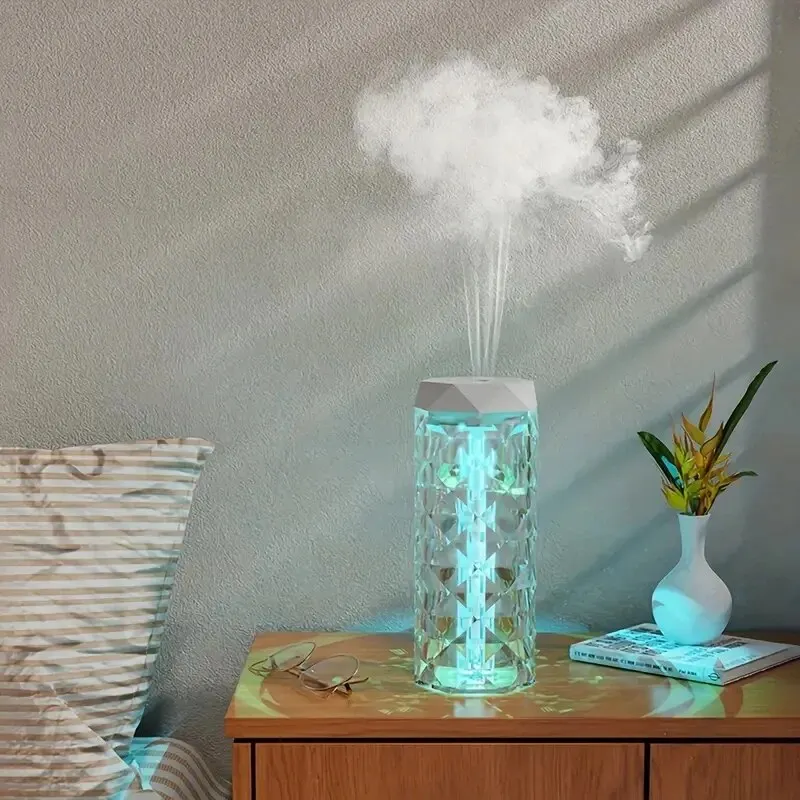 Portable Ultrasonic Oil Diffuser and Air Humidifier – 400ml/Capacity – Perfect for Home, Office, and Gifting – Cute