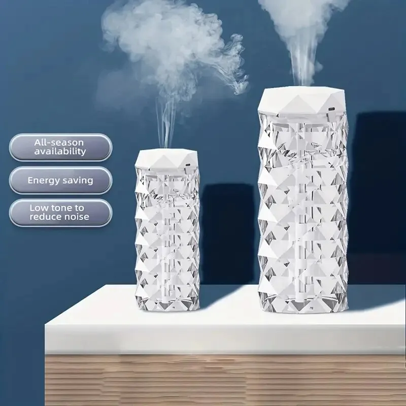 Portable Ultrasonic Oil Diffuser and Air Humidifier – 400ml/Capacity – Perfect for Home, Office, and Gifting – Cute