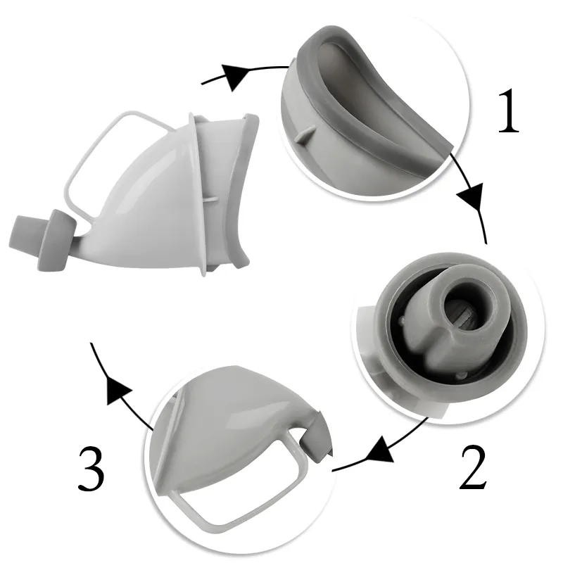 Portable Urine Toilet Aid Car Travel Outdoor Potty Funnel Peeing Camping Toilet Portable Urine Toilet Aid Car Travel Outdoor Potty Funnel Peeing Camping Toilet