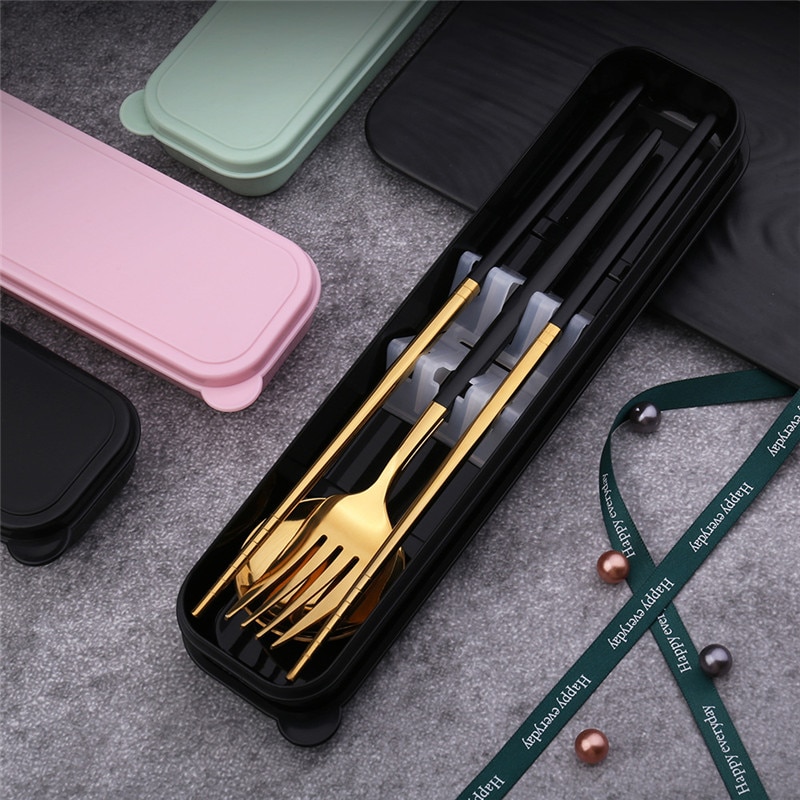 Portable Utensil Set 4 Piece Diningware Portable Utensil Set 4 Piece Diningware