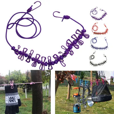 Portable Washing Line for Camping