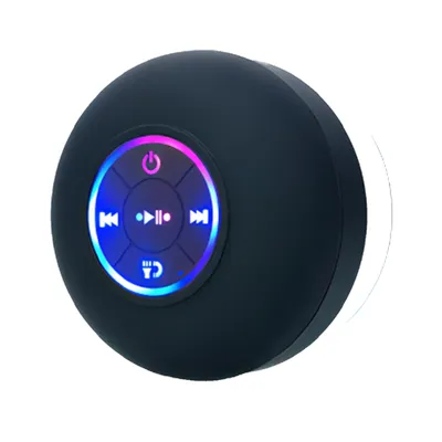 Portable Wireless Bluetooth Speaker LED IPX4 Waterproof Loudspeaker Outdoor Bathroom Large Suction Cup Mini Stereo Portable Wireless Bluetooth Speaker LED IPX4 Waterproof Loudspeaker Outdoor Bathroom Large Suction Cup Mini Stereo