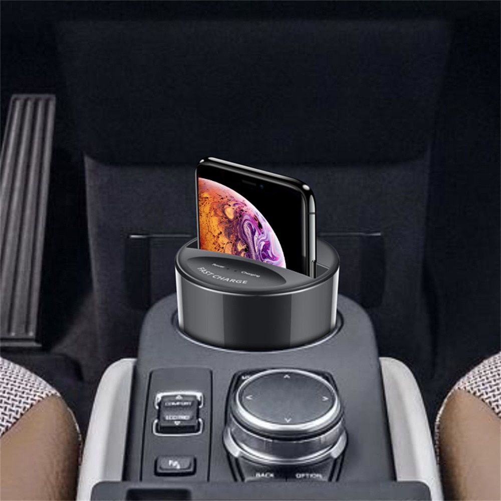 Portable Wireless Charger Car Cup