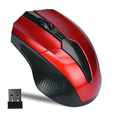 Portable Wireless Mouse With USB Receiver Portable Wireless Mouse With USB Receiver