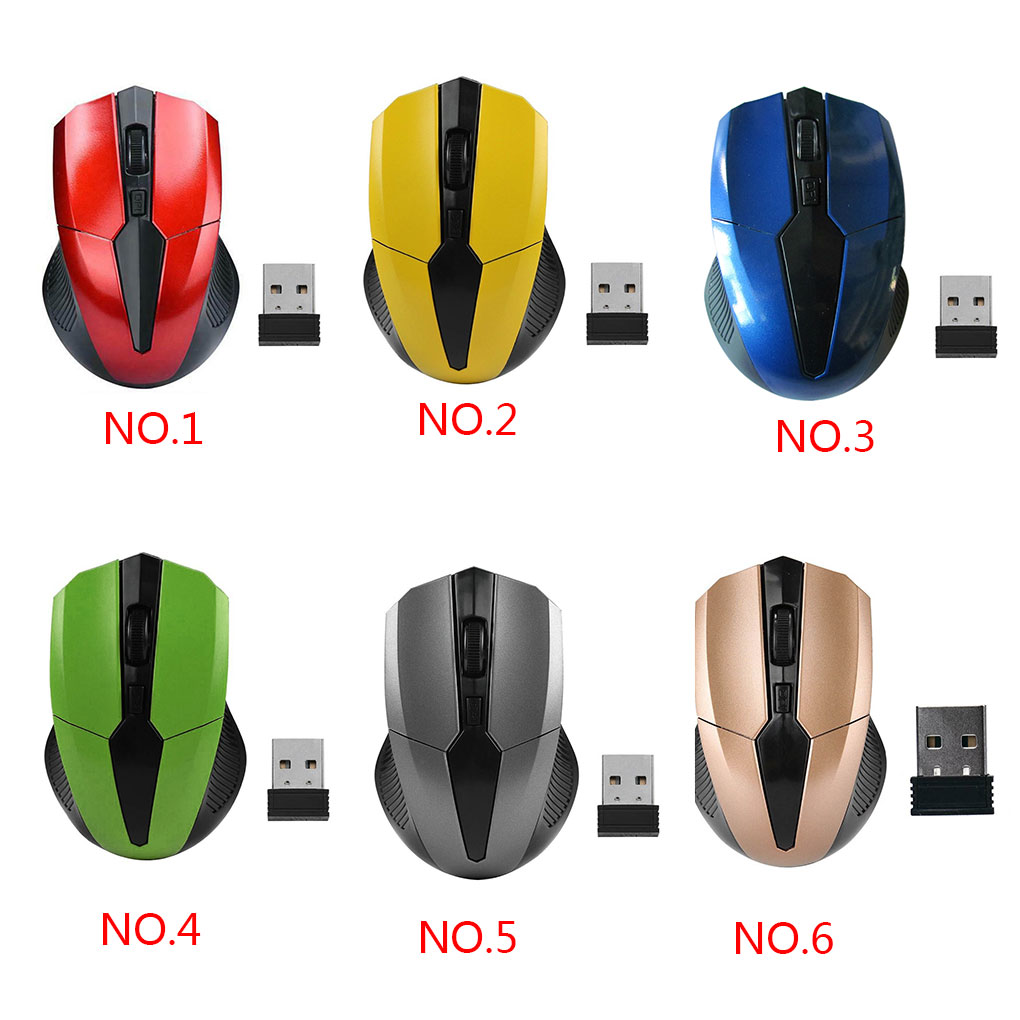 Portable Wireless Mouse With USB Receiver Portable Wireless Mouse With USB Receiver