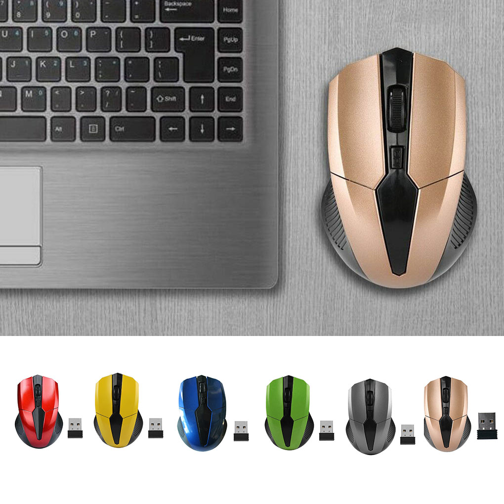 Portable Wireless Mouse With USB Receiver Portable Wireless Mouse With USB Receiver