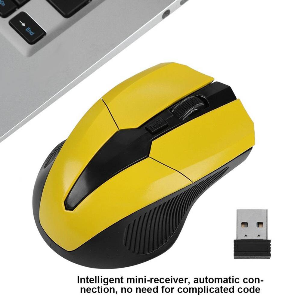 Portable Wireless Mouse With USB Receiver Portable Wireless Mouse With USB Receiver