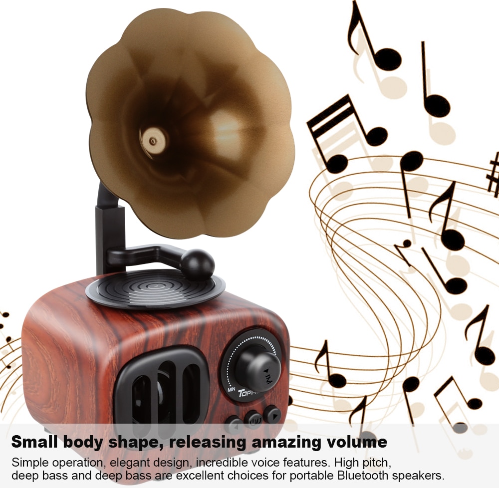 Portable Wireless Speaker Retro Bluetooth Portable Wireless Speaker Retro Bluetooth