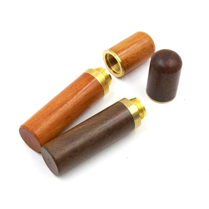 Portable Wooden Sewing Needles Case