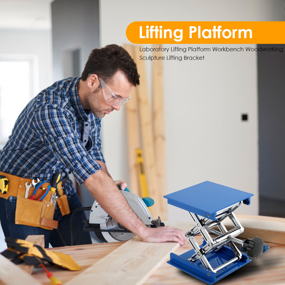 Portable Woodworking Machinery Router Lifter Adjustable Engraving Laboratory Lift Platform Experiment Plate Table Portable Woodworking Machinery Router Lifter Adjustable Engraving Laboratory Lift Platform Experiment Plate Table