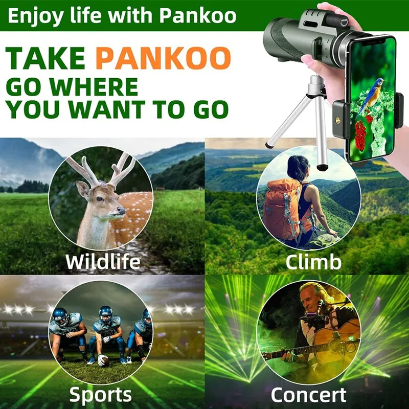 Portable Zoom HD 5000M Telescope Folding Long Distance Mini Powerful Telescope for Hunting Sports Outdoor Camping Travel Portable Zoom HD 5000M Telescope Folding Long Distance Mini Powerful Telescope for Hunting Sports Outdoor Camping Travel