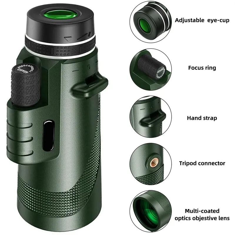 Portable Zoom HD 5000M Telescope Folding Long Distance Mini Powerful Telescope for Hunting Sports Outdoor Camping Travel Portable Zoom HD 5000M Telescope Folding Long Distance Mini Powerful Telescope for Hunting Sports Outdoor Camping Travel