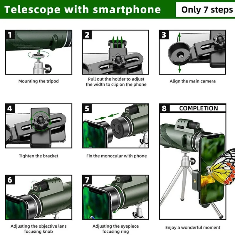 Portable Zoom HD 5000M Telescope Folding Long Distance Mini Powerful Telescope for Hunting Sports Outdoor Camping Travel Portable Zoom HD 5000M Telescope Folding Long Distance Mini Powerful Telescope for Hunting Sports Outdoor Camping Travel