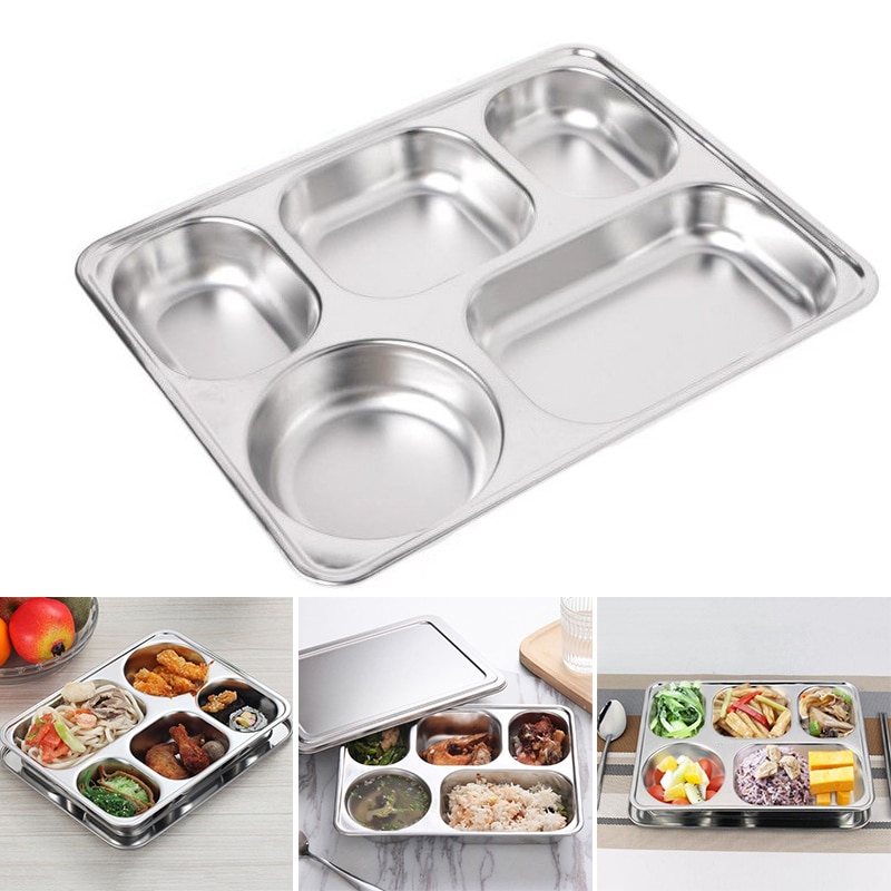Portion Control Plate 5 Compartments Portion Control Plate 5 Compartments
