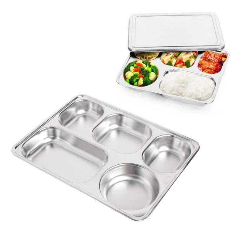 Portion Control Plate 5 Compartments