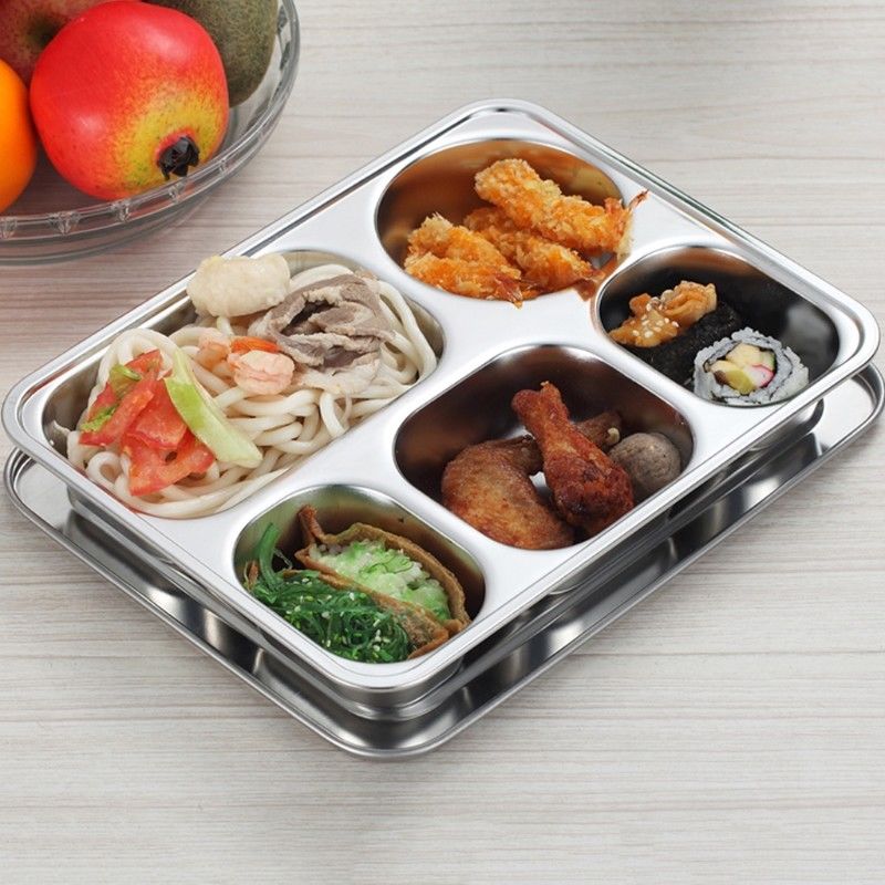 Portion Control Plate 5 Compartments
