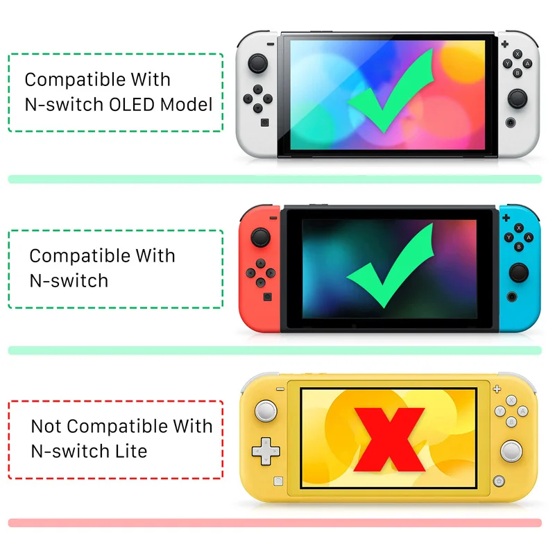Portrait Mode Flip Grip Handheld Accessory for Nintendos Switch Vertical Mode Orientation Works with OLED Joy-con Grips Portrait Mode Flip Grip Handheld Accessory for Nintendos Switch Vertical Mode Orientation Works with OLED Joy-con Grips