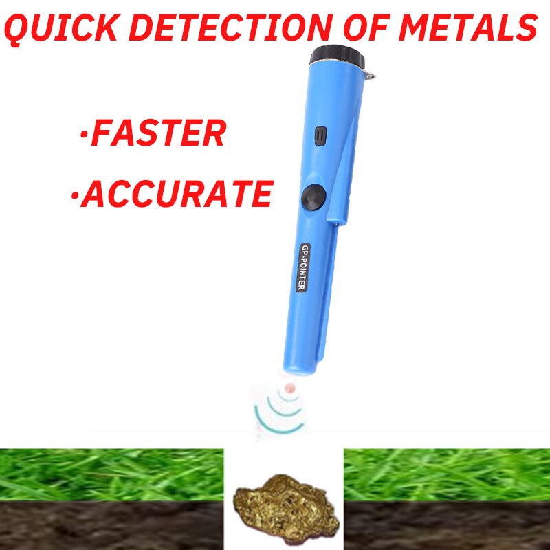 Positioning Rod Handheld Underground Metal Detector GP Pointer Handheld Waterproof High Sensitivity Security Detector Positioning Rod Handheld Underground Metal Detector GP Pointer Handheld Waterproof High Sensitivity Security Detector