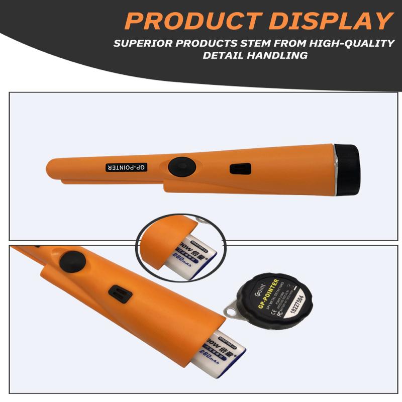 Positioning Rod Handheld Underground Metal Detector GP Pointer Handheld Waterproof High Sensitivity Security Detector Positioning Rod Handheld Underground Metal Detector GP Pointer Handheld Waterproof High Sensitivity Security Detector