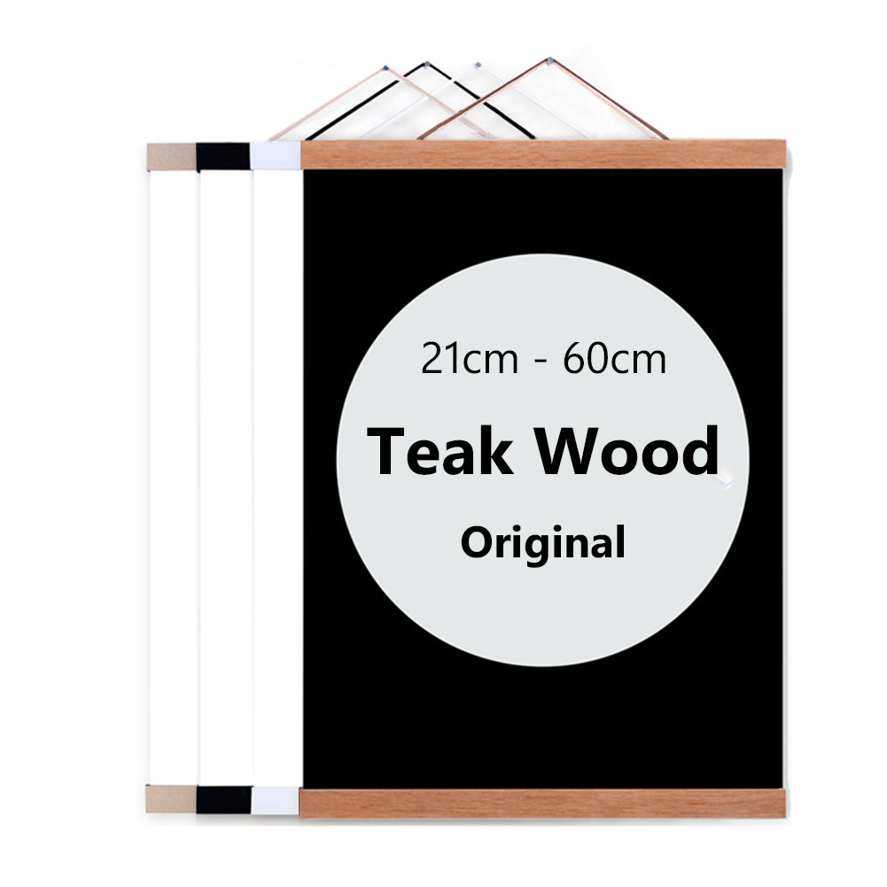 Poster Hanger Wooden Hanging Wall Art