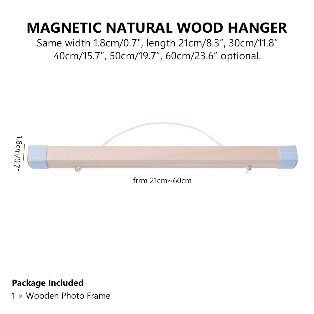 Poster Hanger Wooden Hanging Wall Art Poster Hanger Wooden Hanging Wall Art