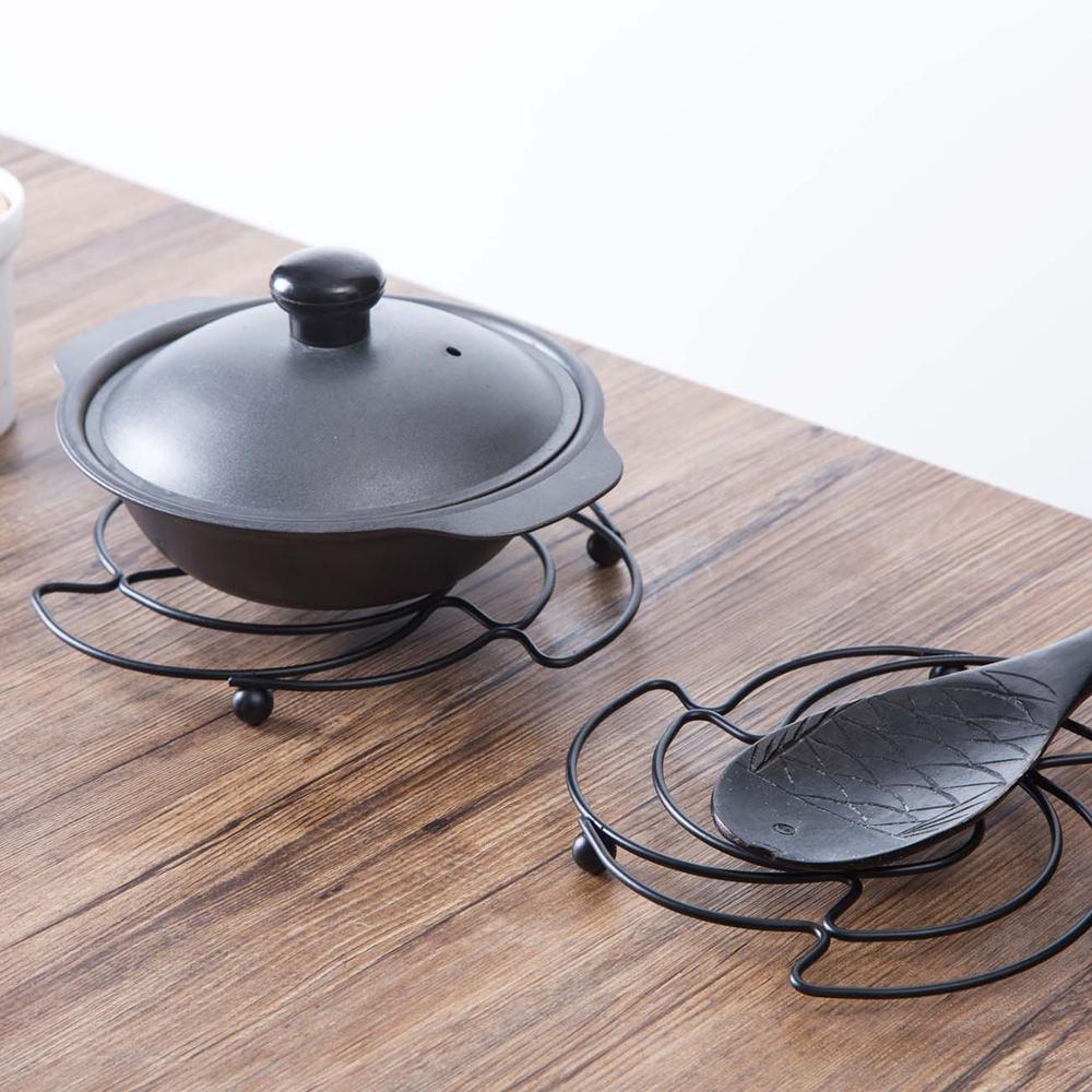 Pot Coaster Durable Metal Stand