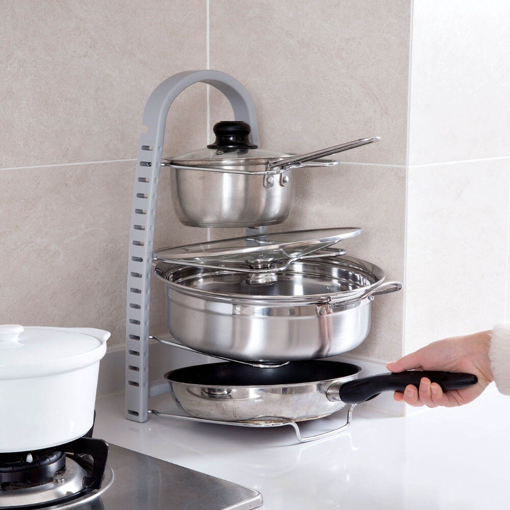 Pot Organizer Rack Storage