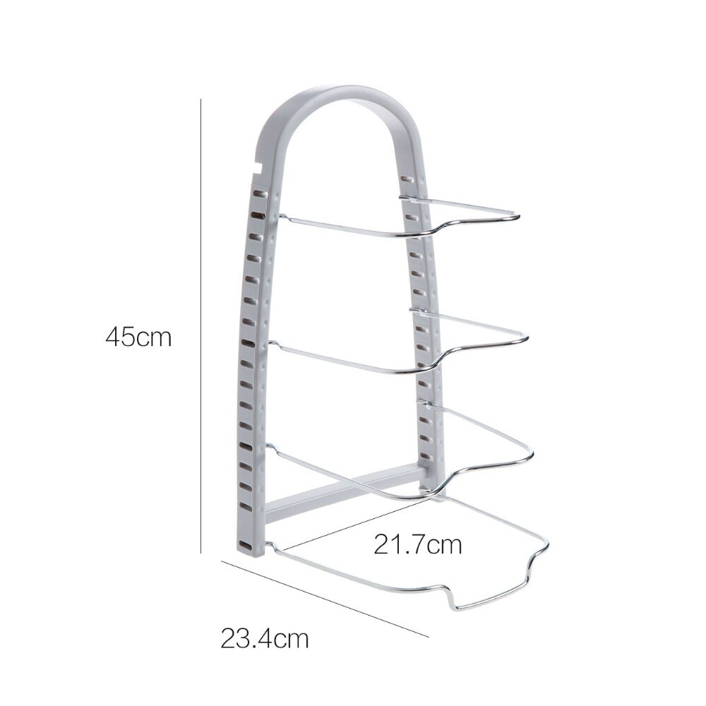 Pot Organizer Rack Storage
