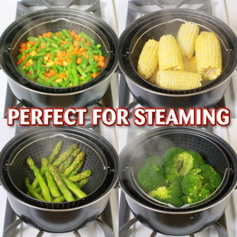 Pot with Strainer Cooking Pot