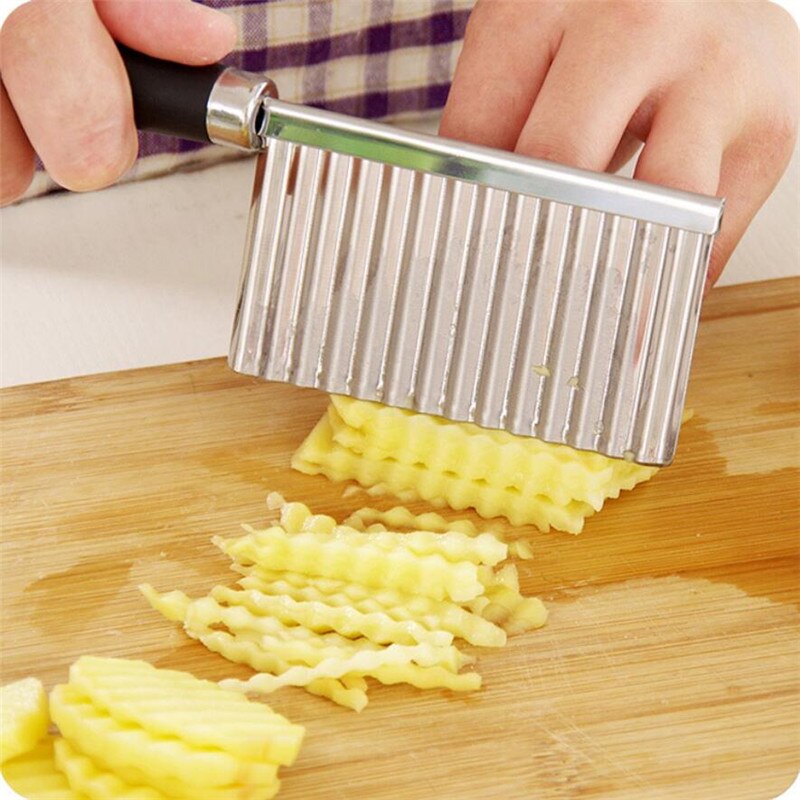 Potato Chip Slicer Wavy Edge Knife