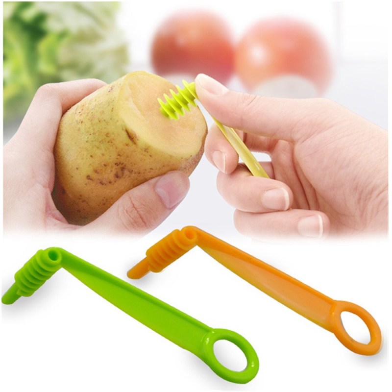 Potato Spiral Cutter Screw Slicer