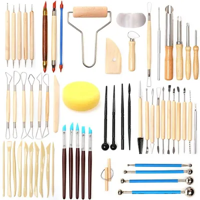 Pottery Tool DIY Set (61pcs) Pottery Tool DIY Set (61pcs)