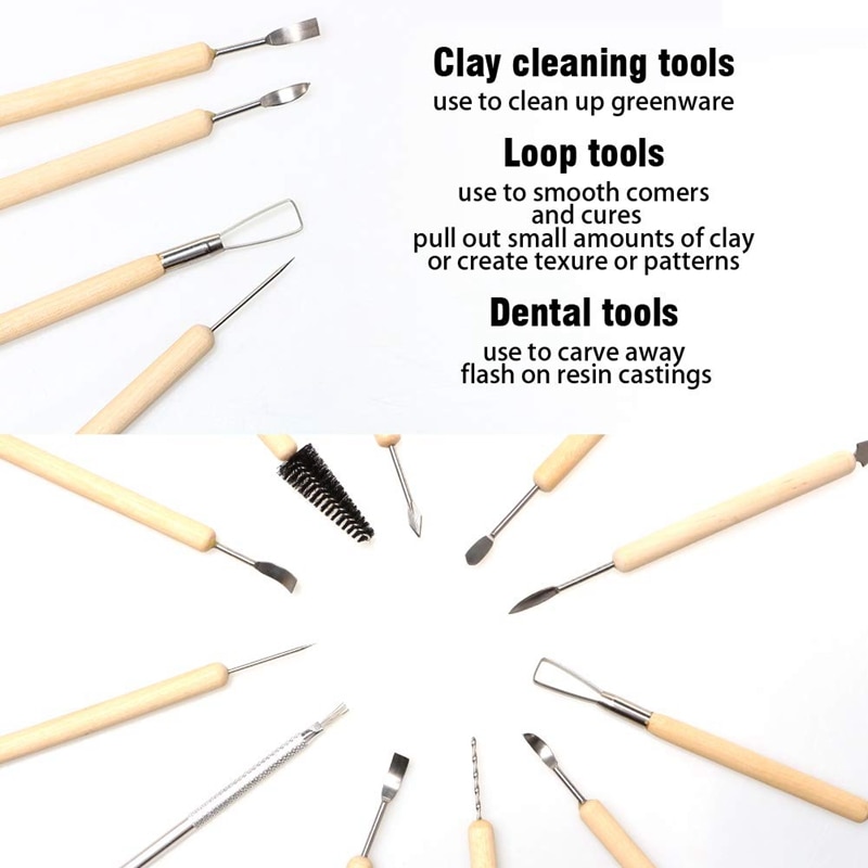 Pottery Tool DIY Set (61pcs) Pottery Tool DIY Set (61pcs)