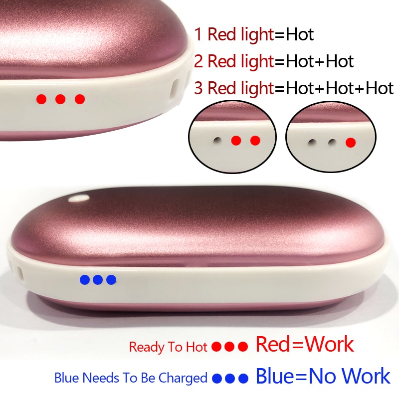 Power Bank Hand Warmer USB Device Power Bank Hand Warmer USB Device