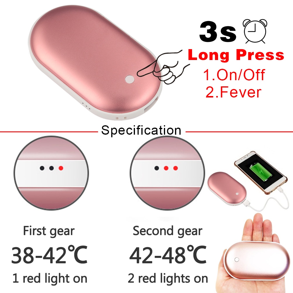 Power Bank Hand Warmer USB Device Power Bank Hand Warmer USB Device