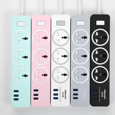 Power Extension Cord with USB Socket Power Extension Cord with USB Socket