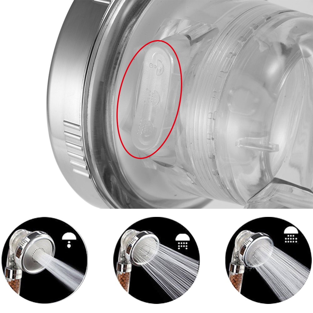 Power Shower Head Ceramic Balls